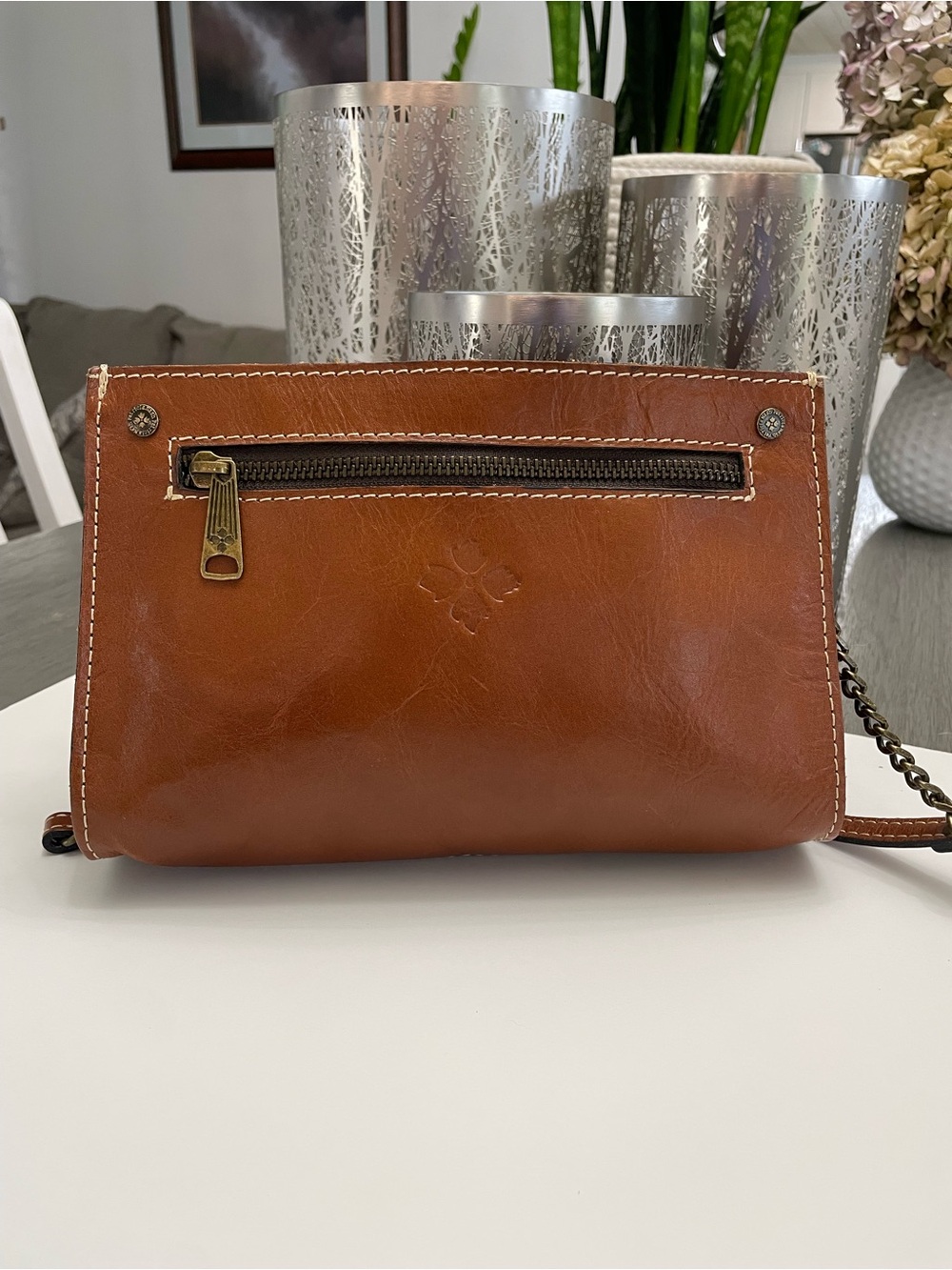 Patricia Nash Italian Leather Shoulder Bag